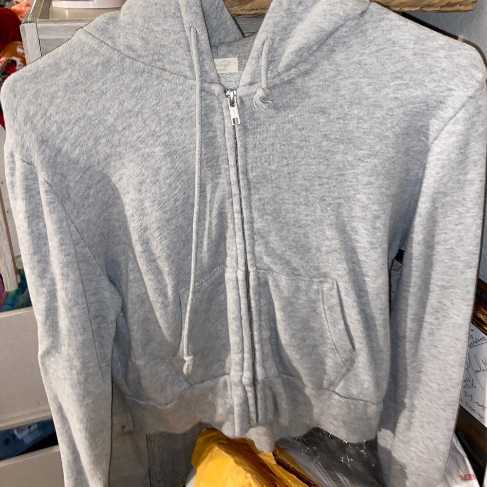brandy cropped sweatshirt
